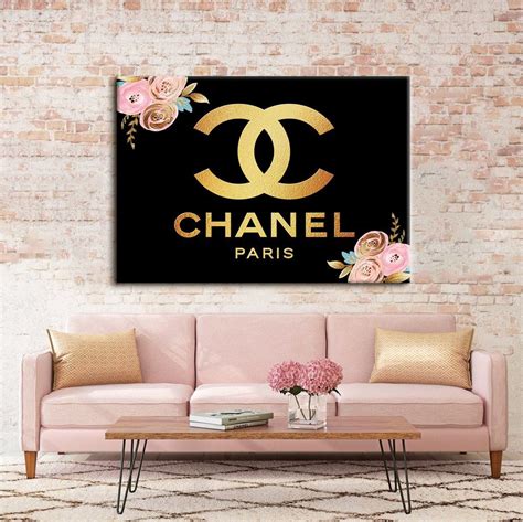 chanel art poster|free printable chanel wall art.